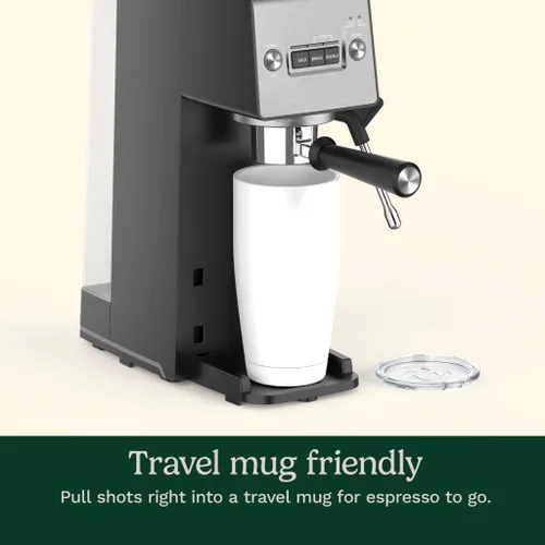 Vista 7 de Cuisinart Espresso Bar Slim Máquina de Café Espresso, Hace Bebidas Calientes o Frías de Calidad de Café Incluyendo Cappuccino, Lattes y Bebidas