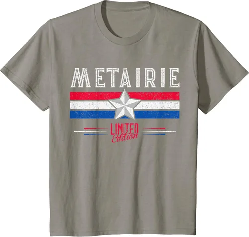 Vista 19 de Metairie - Camiseta retro vintage para mujer y niño