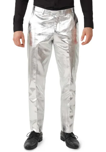 Vista 5 de Traje Shiny Silver de Hombre Opposuits Multicolor