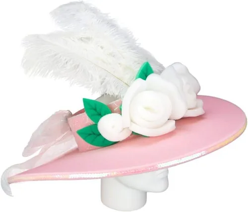 Vista 154 de Foam Party Hats: Feathers Princess Crown – Handmade Fancy Feather Crown for Weddings, Parties & Costumes