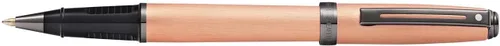 Vista 12 de Sheaffer Prelude - Bolígrafo de laca de ónix negro con tapa de paladio perseguido y ribete chapado en oro de 22 quilates