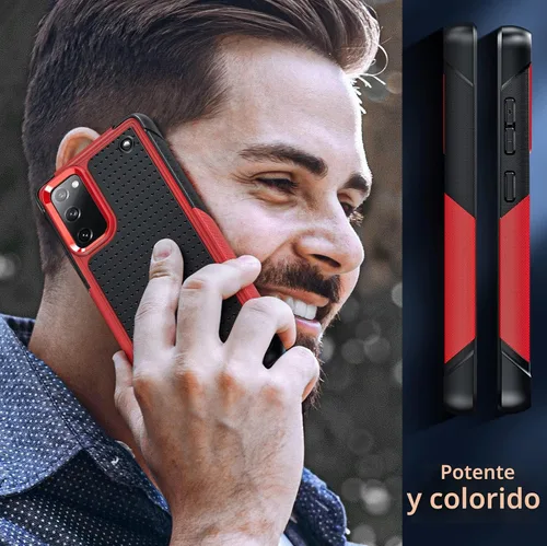 Vista 6 de LeYi Funda para S20 FE 5G: Funda para teléfono Galaxy S20 FE 5G con protectores de pantalla [2 unidades], resistente a prueba de golpes, de doble