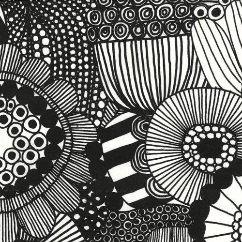 Vista 21 de IHR Ideal Home Range Servilletas de cena Marimekko desechables de 3 capas de papel, 8.5 x 4.5 pulgadas, Juhannustaika, 16