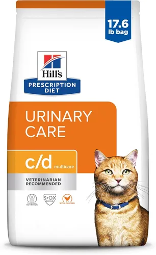 Vista 18 de Hills C/D Alimento para gatos, para la vejiga, múltiples cuidados, 4 lb