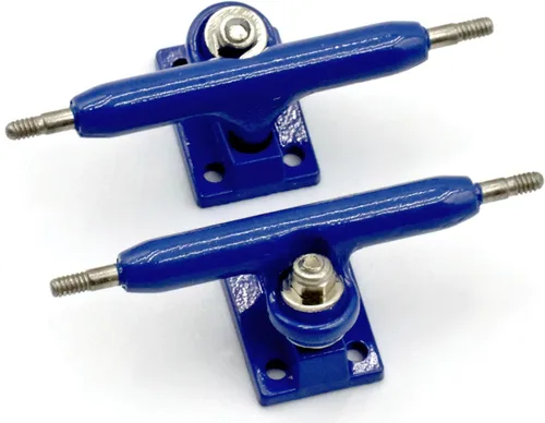 Vista 27 de A1 Pro Fingerboard Trucks 36 mm 34 mm 32 mm con nueva base y copa de pivote (32 mm Azul bebé)