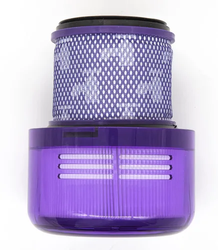 Vista 3 de Paquete de 2 piezas de repuesto de filtros de vacío compatibles con aspiradora Dyson V11 SV16 de tamaño grande, comparado con la parte 970422-01