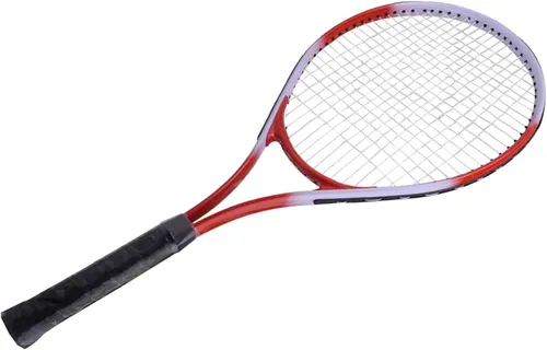 Vista 5 de Raqueta de tenis, raqueta de tenis individual de 27 pulgadas, juego de entrenamiento de competición para principiantes con bolsa de transporte