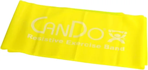 Vista 2 de CanDo CanDo - Banda de ejercicio sin látex, individual de 5 pies