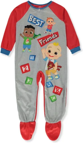 Vista 7 de CoComelon Pijama de manta con pies para niños pequeños