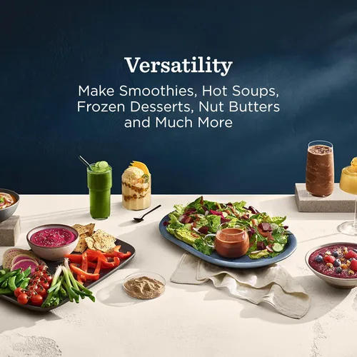 Vista 9 de Vitamix Ascent X2 SmartPrep - Sistema de cocina, licuadora de grado profesional, cuchillas de acero inoxidable, accesorio para procesador
