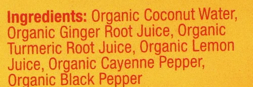 Vista 4 de Vive Organic Immunity Boost Cayena, shot de jengibre y cúrcuma (botella de 2 onzas)