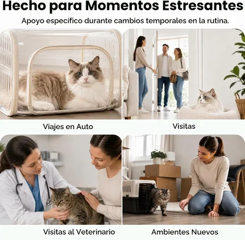 Vista 10 de Spray de feromonas calmante para gatos, para viajes, paseos en coche