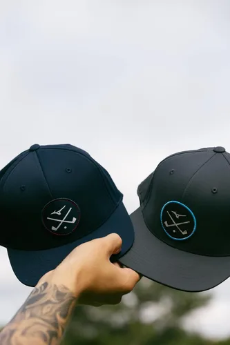 Vista 3 de Mizuno Gorra unisex a presión con palos cruzados