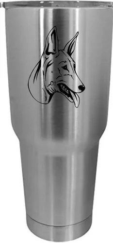 Vista 81 de Cairn Terrier - Vaso grabado con temática de perro, 30 onzas