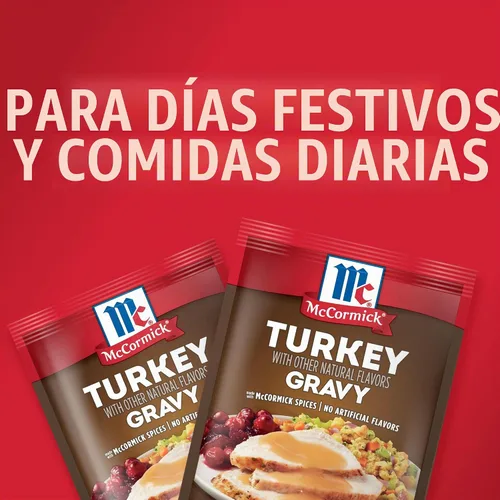 Vista 4 de McCormick Mezcla de salsa de pavo, 0.87 oz