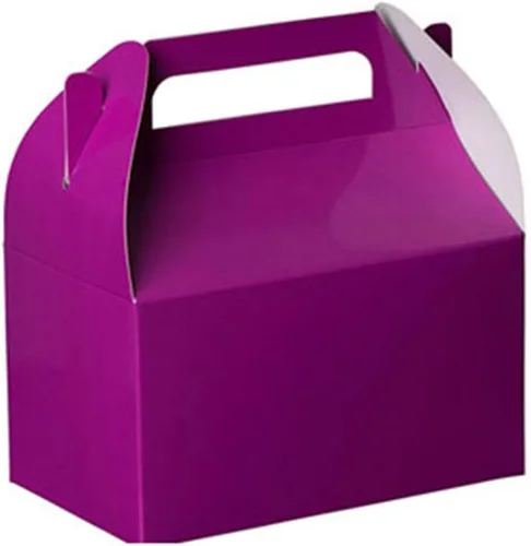 Vista 10 de Hammont Party Favors - Cajas de papel para golosinas (paquete de 10) contenedores de papel de color negro y cajas para golosinas, cajas de galletas