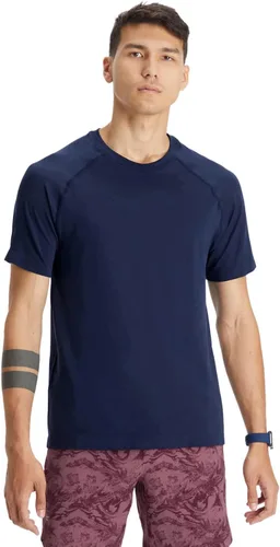 Vista 12 de Fabletics Camiseta The Training Day para hombre, rendimiento, correr, entrenamiento, gimnasio, transpirable, elástica en 4 direcciones