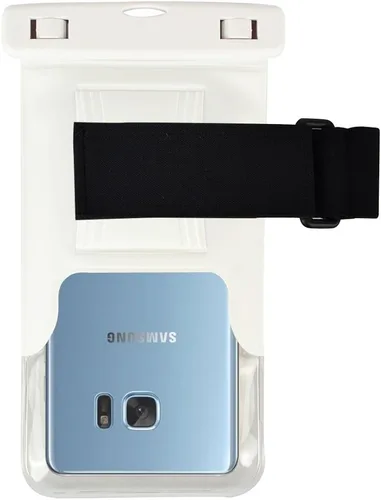 Vista 2 de Funda para brazalete de bolsa seca subacuática para teléfonos TCL 10L, Blu, Xiaomi, Huawei de 6.5 pulgadas