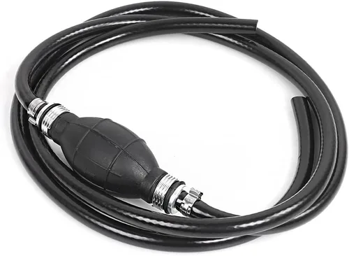 Vista 7 de BARTOO - Conjunto de línea de combustible, línea de manguera de combustible de nylon trenzado de 3/8 pulgadas para embarcaciones marinas, motor