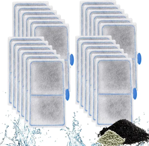 Vista 6 de driamor Paquete de 6 cartuchos de filtro compatibles con EF-S Element y BF5 BETTAFLO filtro, cartucho de filtros de repuesto para pecera gruesa