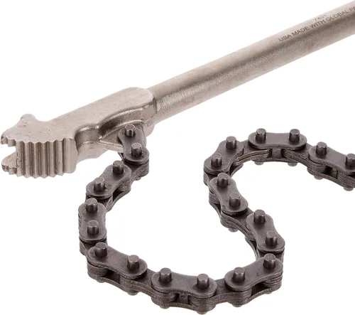 Vista 3 de OTC 7401 Llave de cadena de trinquete - Se adapta a 3" a 6-3/4" O.D., 19