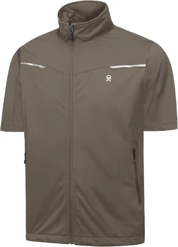 Vista 12 de Little Donkey Andy Chalecos ligeros Softshell para hombre, chaquetas de manga corta para golf, senderismo, correr