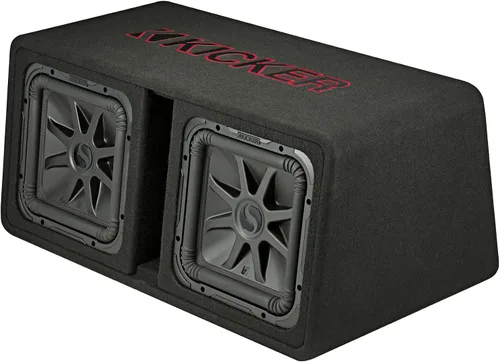 Vista 6 de KICKER 45DL7R122 L7R 12" Subwoofers duales+paquete de subcaja ventilada con amplificador mono Rockville+kit de amplificador (3 artículos)