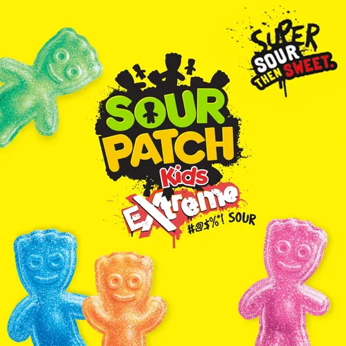 Vista 9 de Caramelo de goma suave y masticable Sour Patch