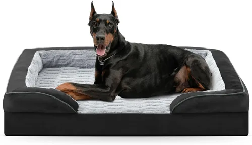 Vista 13 de FURTIME Cama Ortopédica para Perros para Perros Pequeños - Camas de Sofá para Perros Pequeños Lavables, Cama de Sofá de Espuma de Apoyo