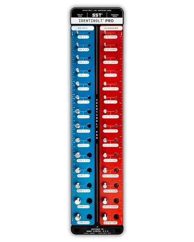 Vista 14 de SST - Identibolt Pro XL - Verificador de Roscas Preciso y Montaje en Pared - Tuercas y Pernos de Tamaño Grande - Roscas Imperiales SAE y Métricas
