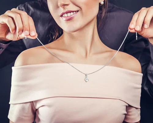 Vista 7 de Graduation Necklace For Her 2023 - Graduation Necklace 2019 For Women, Para La Reina De Mi Vida - Collar De Amor Infinito, Regalos Para Graduacion