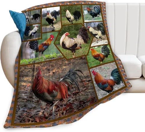 Vista 19 de Manta de Tiro de Perro Akita - Regalos y Decoración para Niñas, Mujeres, Niños, Adultos - Suave, Cálida y Acogedora de Vellón para Sofá, Sillón