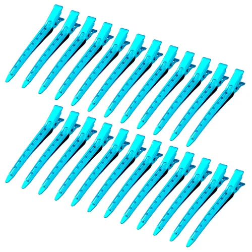 Vista 37 de 24 Paquetes de Pinzas Pico de Pato, Bantoye 2.75 Pulgadas Pinzas de Cocodrilo Rizadoras de Metal Antioxidante con Agujeros para Peinado del Cabello