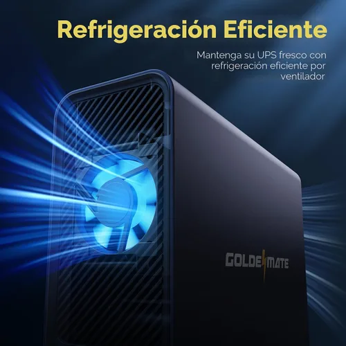 Vista 7 de GOLDENMATE Batería de reserva y protector de sobretensiones de batería de Gris