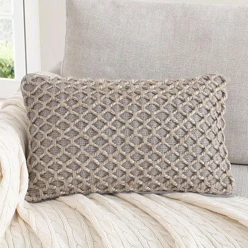 Vista 46 de Boho Living Jada - Funda decorativa para almohada, incluye acento, diseño tejido premium, decoración para sala de estar, (2) funda de almohada de 20