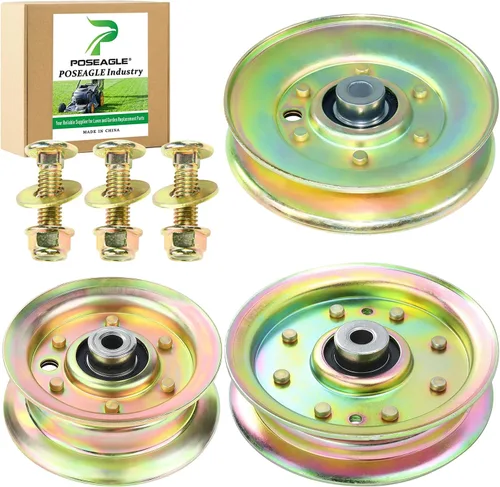 Vista 45 de 532196106 Husqvarna Polea tensora para Husqvarna 54" Z254f Z254 Deck Replaces 532197379 Craftsman 197379 196106 Idler Pulley for Husqvarna 54