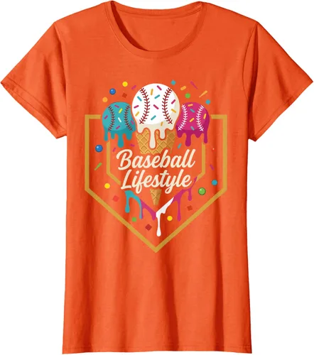 Vista 45 de Baseball Life Style Camiseta