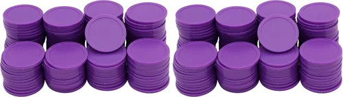 Vista 8 de Caja de 1.37 pulgadas de 120 monedas de conteo para fichas de póquer y monedas de juego (negro, 1.37 pulgadas)