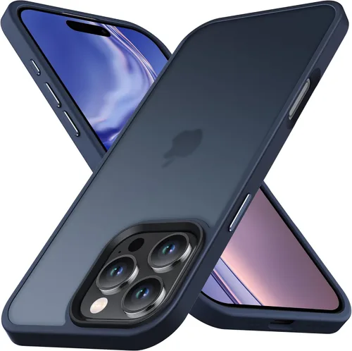 Vista 88 de Anqrp Funda diseñada para iPhone 11 azul [compatible con carga inalámbrica], [tacto sedoso] Funda delgada de silicona suave antiarañazos para iPhone