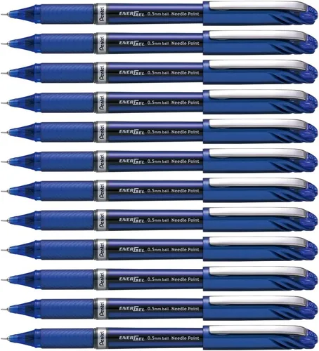 Vista 3 de Pentel EnerGel NV pluma de gel líquido, 0.02 pulgadas, punta de aguja, Negro