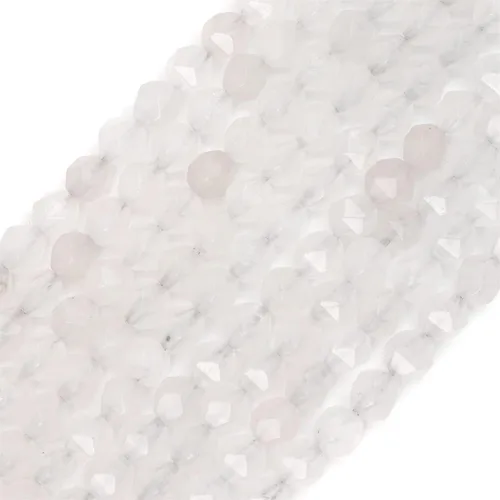 Vista 21 de BEADIA Cuentas redondas de facetas de piedra natural de amazonita de 6 mm para hacer joyas, tira de 36 cm