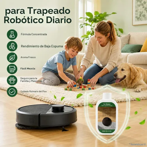 Vista 7 de 4 Pack Cleaning Solution for iRobot Roomba 400, 500 & 700 Series, 300mL