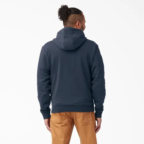 Vista 3 de Dickies - Sudadera con capucha y cierre completo de forro polar para hombre
