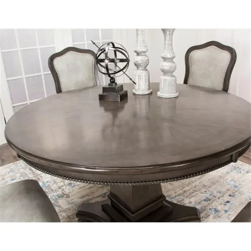 Vista 5 de Sunset Trading Vegas - Juego de mesa de comedor/póker, gris envejecido