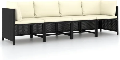 Vista 21 de Sofá de patio de 3 plazas con cojines, cómodo sofá, sofá al aire libre, sofá de patio, muebles de exterior, para patio, porche, césped, jardín o Gris