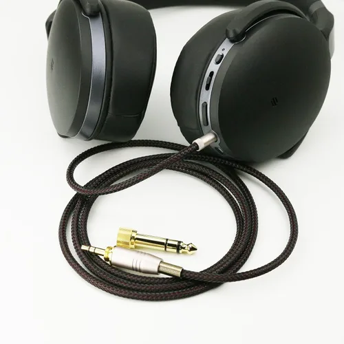 Vista 5 de NewFantasia Cable de actualización de audio de repuesto para auriculares Sennheiser HD4.40, HD 4.40 BT, HD4.50, HD 4.50 BTNC, HD4.30i, HD4.30G 3.9