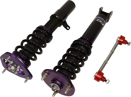 Vista 40 de Amortiguadores de Bobina D2 Racing RS Ajustables en 36 Maneras para Jaguar S-Type 2000-2008