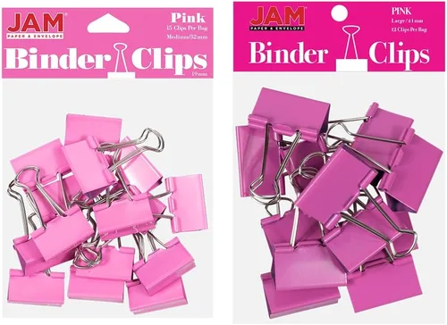 Vista 61 de Broches aprietapapeles JAM Paper®, Blanco