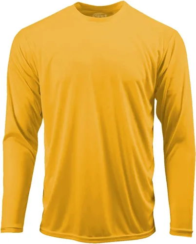 Vista 7 de DRI-Equip - Camisas de manga larga para deporte, disipa la humedad. Blanco