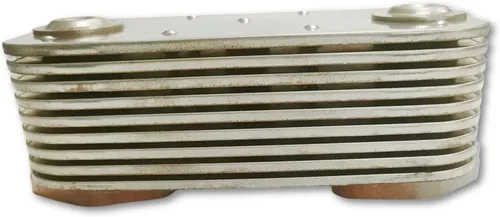 Vista 6 de Núcleo 225-6817 del refrigerador de aceite de la placa 9 para el motor de Caterpillar Perkins 3054C 3054E C4.4